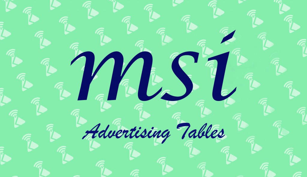 MSI Advertising Tables